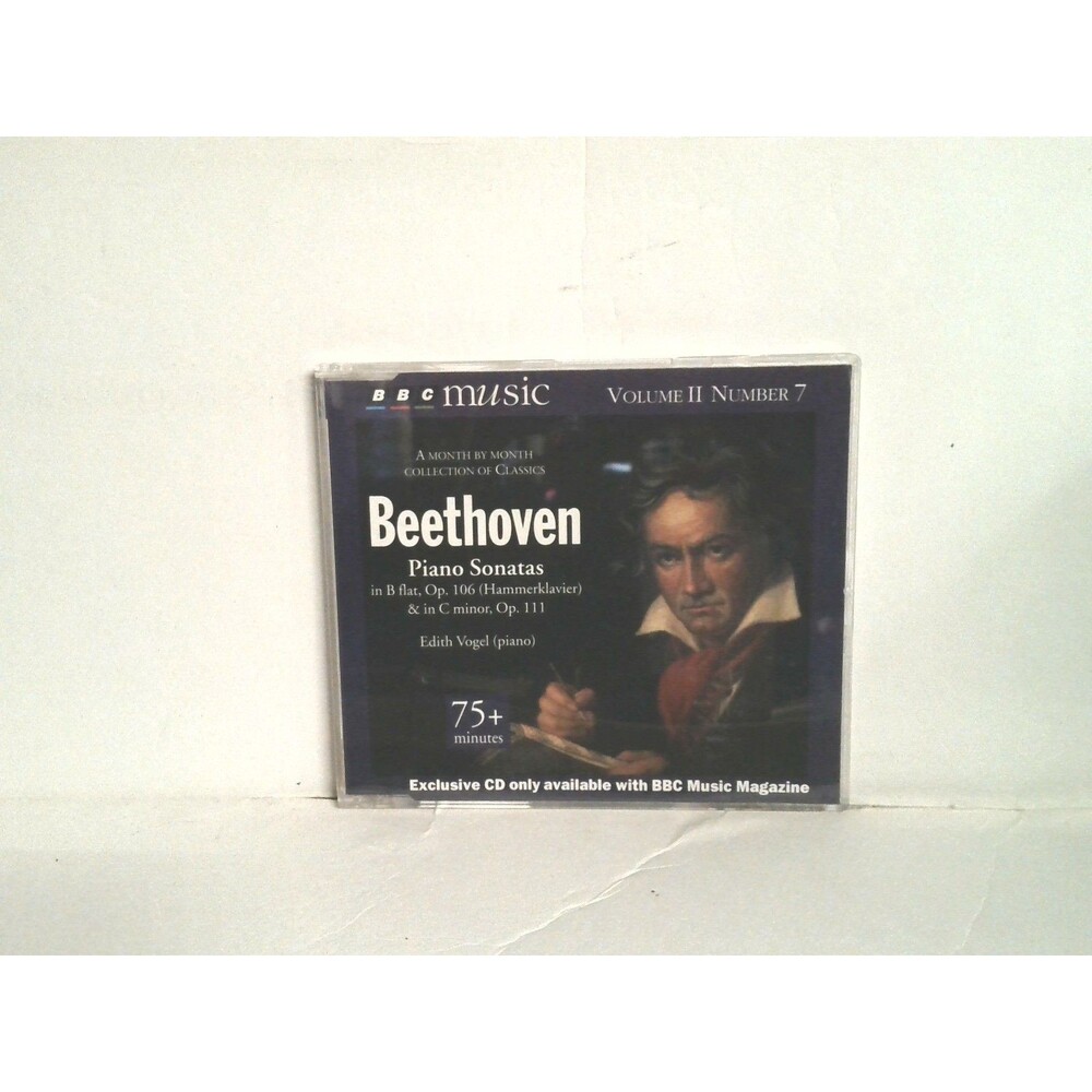 BBC Music Volume II Number 7 Beethoven Piano Sonatas CD 1994